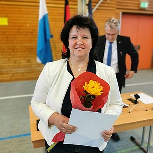 Bild von neuer Stadträtin Bettina Hechtel von der CSU