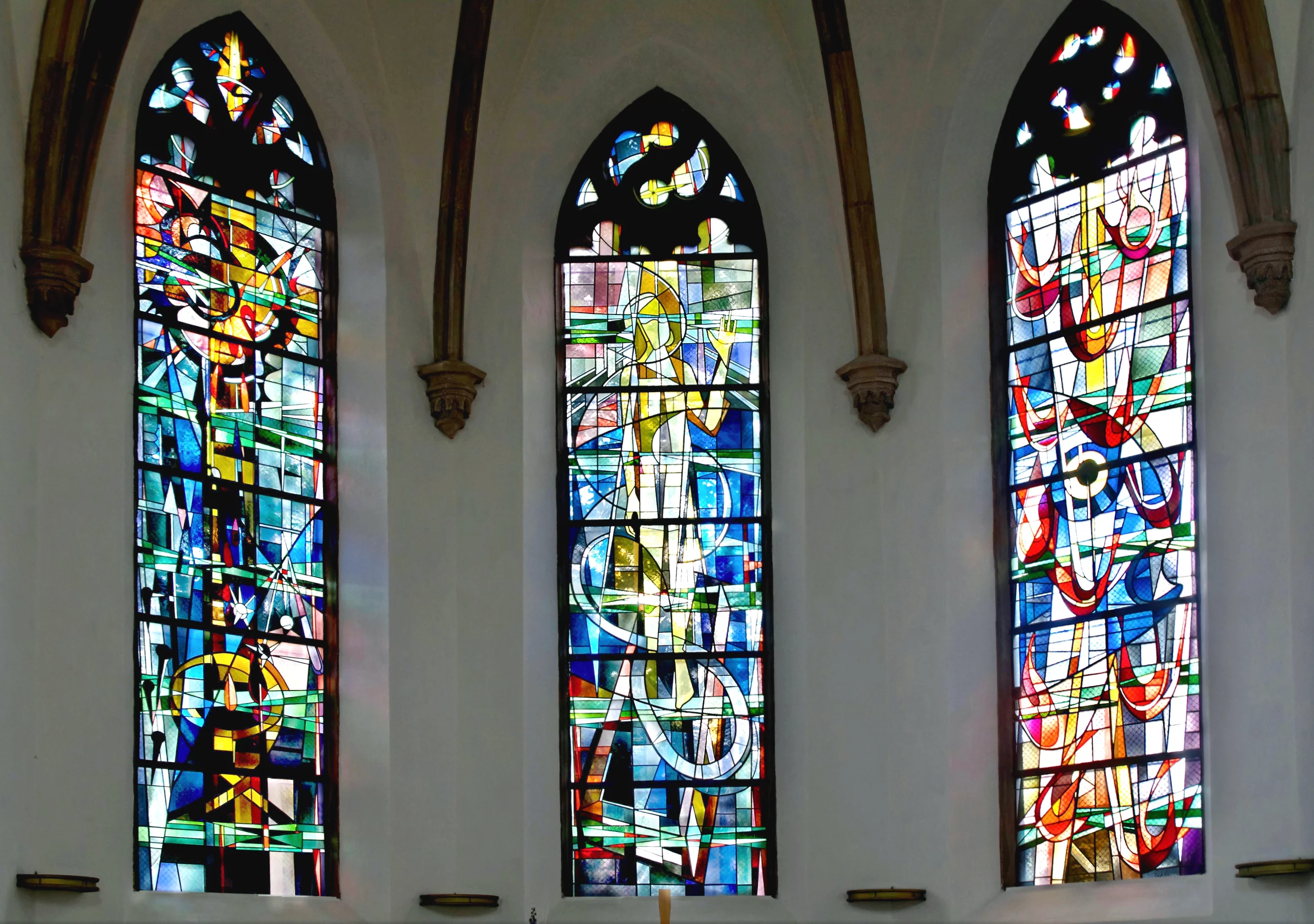 Fenster der Martin-Luther-Kirche Fenster der Martin-Luther-Kirche ©Armin Leidner