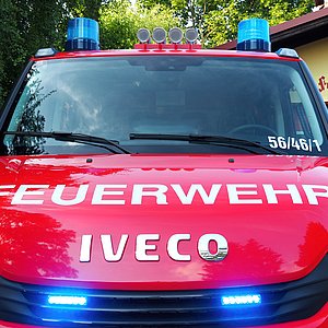 Fahrzeug der Freiwilligen Feuerwehr Bertelsdorf-Eckershof