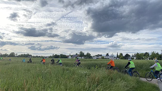 Gemeinsame Radtour zum Stadtradeln