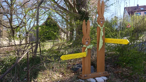 Ostereierweg in Gutzberg